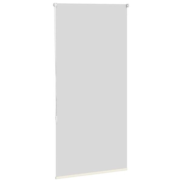 vidaXL Ρολέρ Μπλακάουτ Υπόλευκη 65x130 εκ. Πλάτος υφάσματος 60,7 εκ.