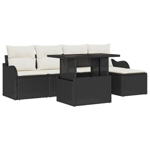 vidaXL &Sigma;&epsilon;&tau; &Kappa;&alpha;&theta;&iota;&sigma;&mu;ά&tau;&omega;&nu; &Epsilon;&xi;&omega;&tau;&epsilon;&rho;&iota;&kappa;&omicron;ύ &Chi;ώ&rho;&omicron;&upsilon; 6 pcs &Mu;&alpha;ύ&rho;&omicron; &Pi;&omicron;&lambda;&upsilon; &rho;ά&tau;&alpha;&nu;