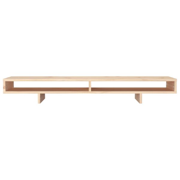 vidaXL Βάση Οθόνης 100x27x14 εκ. από Μασίφ Ξύλο Πεύκου