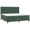 vidaXL &Kappa;&rho;&epsilon;&beta;ά&tau;&iota; Boxspring &mu;&epsilon; &Sigma;&tau;&rho;ώ&mu;&alpha; &Sigma;&kappa;&omicron;ύ&rho;&omicron; &Pi;&rho;ά&sigma;&iota;&nu;&omicron; 200x200&epsilon;&kappa;. &Beta;&epsilon;&lambda;&omicron;ύ&delta;&iota;&nu;&omicron;