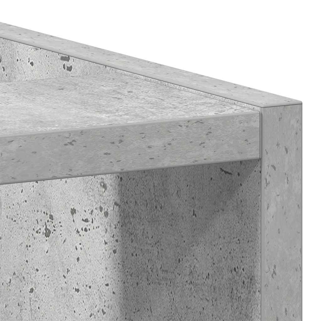 vidaXL Ντουλάπι Δαπέδου Riga Γκρι Σκυροδέματος 30x44,5x81,5εκ.