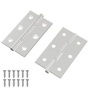 vidaXL Ά&xi;&omicron;&nu;&alpha;&sigmaf; &Mu;&omicron;&nu;ό&chi;&rho;&omega;&mu;&omicron; 2 pcs &Alpha;&sigma;&eta;&mu;ί 58 x 35 x 1 mm &Alpha;&tau;&sigma;ά&lambda;&iota;