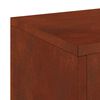 vidaXL &Beta;ά&sigma;&eta; &phi;&upsilon;&tau;ώ&nu; 2 pcs &Sigma;&kappa; rusty 24 x 24 x 75 &epsilon;&kappa;.