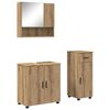 vidaXL &Sigma;&epsilon;&tau; &Epsilon;&pi;ί&pi;&lambda;&omega;&nu; &Mu;&pi;ά&nu;&iota;&omicron;&upsilon; 3 &tau;&mu;&chi;. Artisan Oak 61 x 35 x 64 &epsilon;&kappa;.
