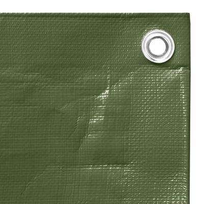 vidaXL Μουσαμάς Πράσινος 260 γρ./μ.² 4x4 μ. από HDPE