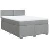 vidaXL &Kappa;&rho;&epsilon;&beta;ά&tau;&iota; Boxspring &mu;&epsilon; &Sigma;&tau;&rho;ώ&mu;&alpha; &Alpha;&nu;&omicron;&iota;&chi;&tau;ό &Gamma;&kappa;&rho;&iota; 140x200 &epsilon;&kappa;. &Upsilon;&phi;&alpha;&sigma;&mu;ά&tau;&iota;&nu;&omicron;