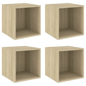 vidaXL &Nu;&tau;&omicron;&upsilon;&lambda;ά&pi;&iota;&alpha; &Tau;&omicron;ί&chi;&omicron;&upsilon; 4 &tau;&epsilon;&mu;. Sonoma &Delta;&rho;&upsilon;&sigmaf; 37x37x37&epsilon;&kappa;. &alpha;&pi;ό &Epsilon;&pi;&epsilon;&xi;. &Xi;ύ&lambda;&omicron;
