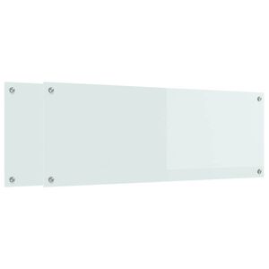 vidaXL &Pi;&lambda;ά&tau;&eta; &kappa;&omicron;&upsilon;&zeta;ί&nu;&alpha;&sigmaf; 2 &tau;&mu;&chi;. &Lambda;&epsilon;&upsilon;&kappa;ό 110 x 40 cm &sigma;&kappa;&lambda;&eta;&rho;&upsilon;&mu;έ&nu;&omicron; &gamma;&upsilon;&alpha;&lambda;ί
