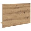 vidaXL Τοίχου Κρεμάστρα με ράφι Επιτοίχιο Artisan Oak 90 x 10 x 50 εκ.