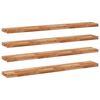 vidaXL &Rho;ά&phi;&iota;&alpha; &Pi;&lambda;&omega;&tau;ά 4 &tau;&epsilon;&mu;. 140x20x4 &epsilon;&kappa;. &alpha;&pi;ό &Mu;&alpha;&sigma;ί&phi; &Xi;ύ&lambda;&omicron; &Alpha;&kappa;&alpha;&kappa;ί&alpha;&sigmaf; &mu;&epsilon; &Phi;&iota;&nu;ί&rho;&iota;&sigma;&mu;&alpha; &Lambda;&alpha;&delta;&iota;&omicron;ύ
