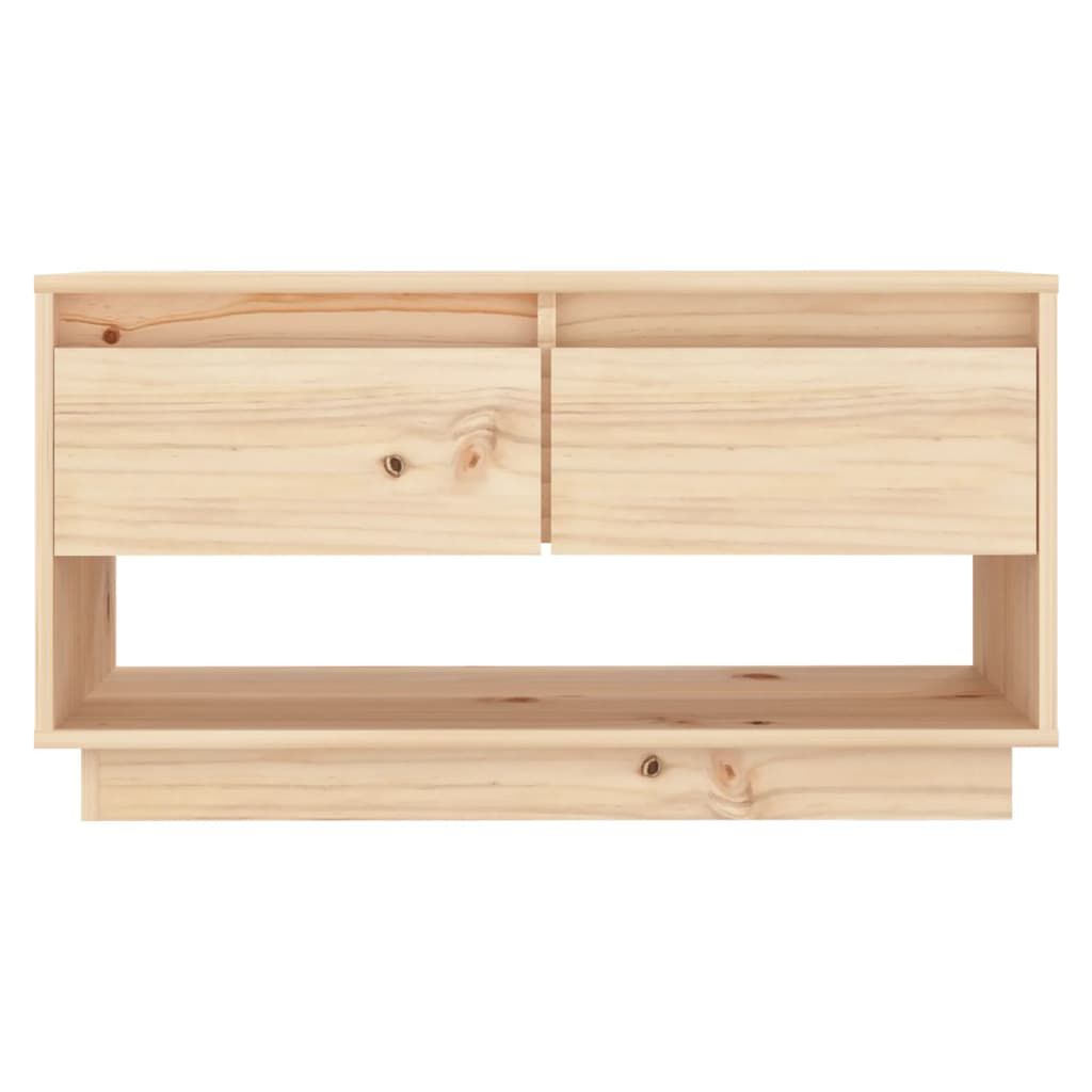 vidaXL Έπιπλο Τηλεόρασης 74 x 34 x 40 εκ. από Μασίφ Ξύλο Πεύκου