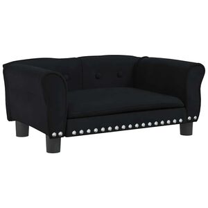 vidaXL &Kappa;&rho;&epsilon;&beta;ά&tau;&iota; &Sigma;&kappa;ύ&lambda;&omicron;&upsilon; &Mu;&alpha;ύ&rho;&omicron; 70 x 45 x 30 &epsilon;&kappa;. &Beta;&epsilon;&lambda;&omicron;ύ&delta;&iota;&nu;&omicron;