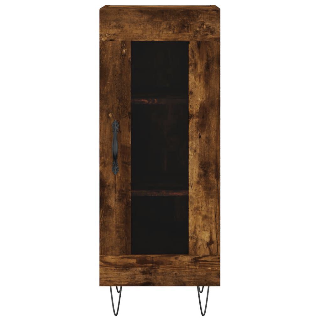 vidaXL Ντουλάπι Καπνιστή Δρυς 34,5 x 34 x 90 εκ. Επεξεργασμένο Ξύλο