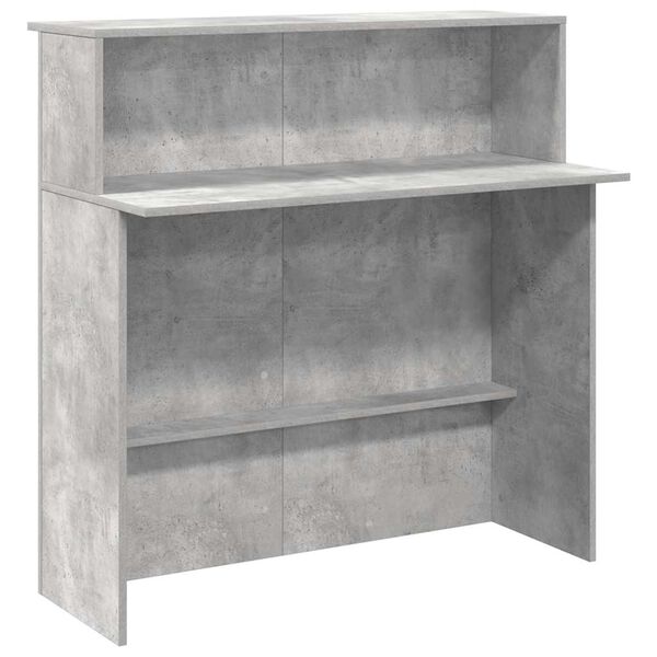 vidaXL Γραφείο υποδοχής 100x50x103,5 εκ. Επεξεργασμένο Ξύλο