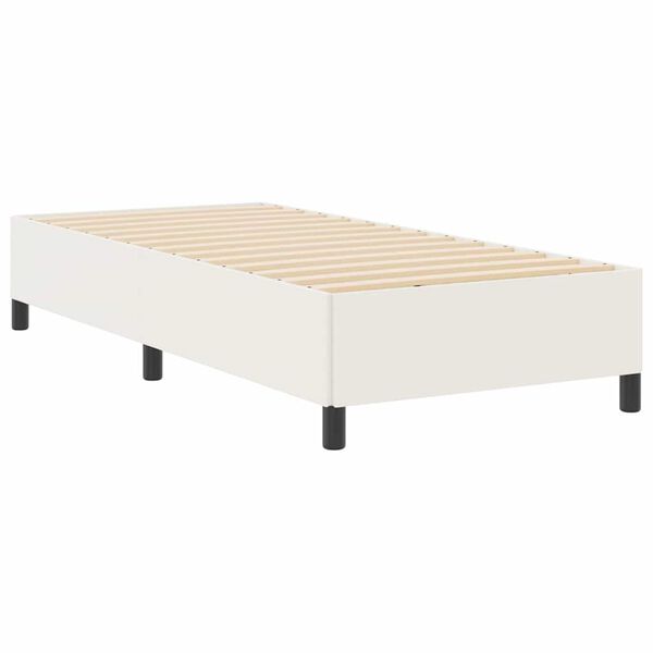 vidaXL Σκελετός Κρεβατιού Κρεμ 80 x 200 cm Βελούδο