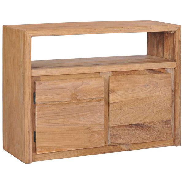 vidaXL Ντουλάπι με Συρτάρια 80 x 30 x 60 εκ. από Μασίφ Ξύλο Teak