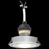 vidaXL Spotlights με προβολείς 6 pcs Ασημί 9 x 9 x cm Αλουμίνιο