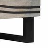vidaXL Τραπεζάκι σαλονιού Μπεζ και Μαύρο 80 x 50 x 40 cm