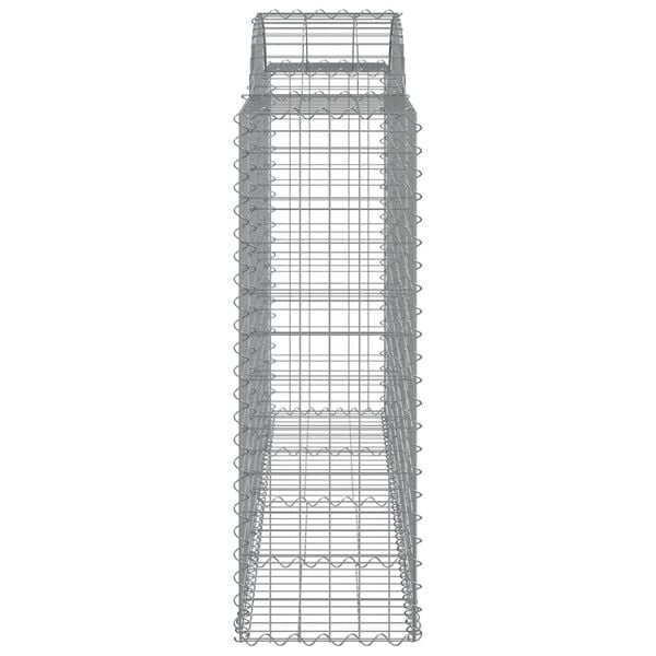 vidaXL Συρματοκιβώτια Τοξωτά 20 τεμ. 200x50x120/140 εκ. Γαλβαν. Ατσάλι