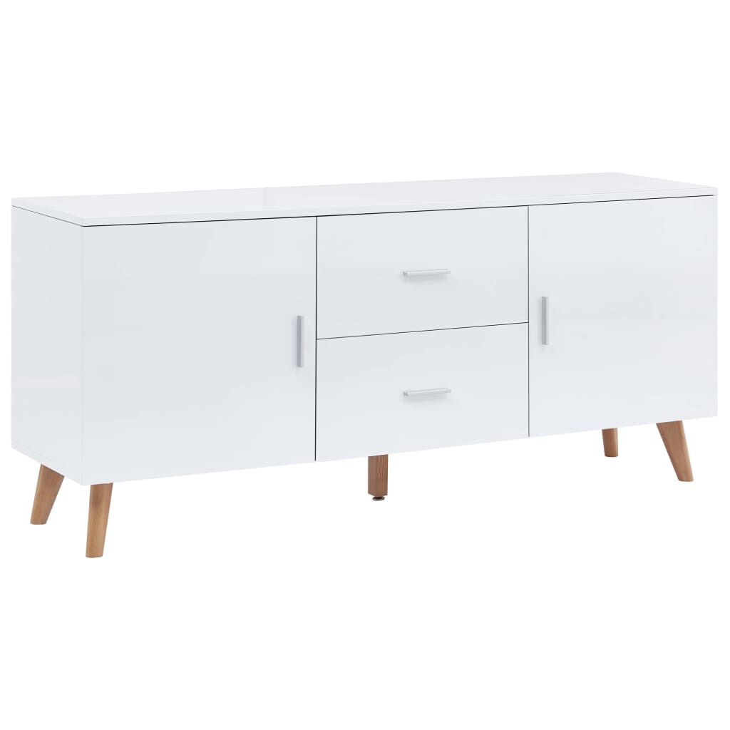 vidaXL Μπουφές Λευκός 160 x 40 x 70 εκ. από MDF