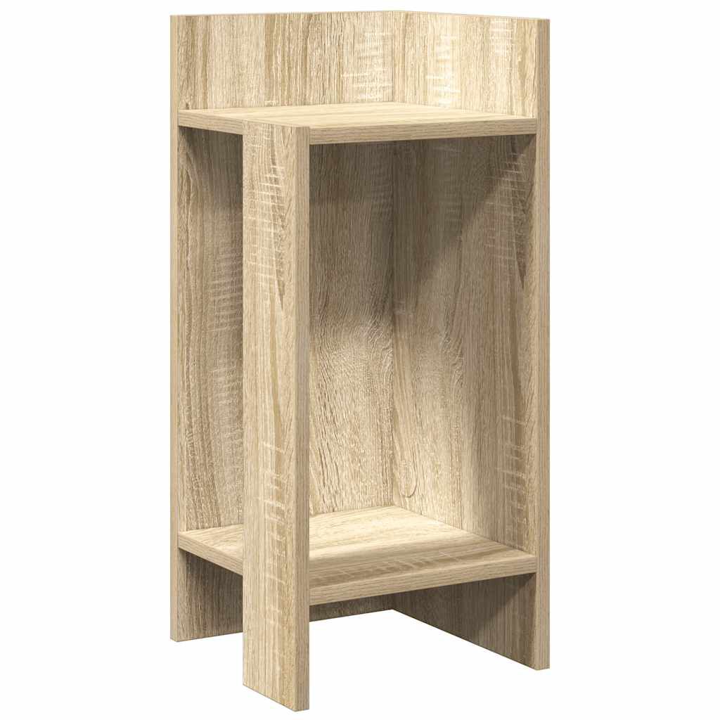 vidaXL Τραπεζάκια 2 τεμ. με ράφι Sonoma Δρυς 25,5x27x60 εκ.