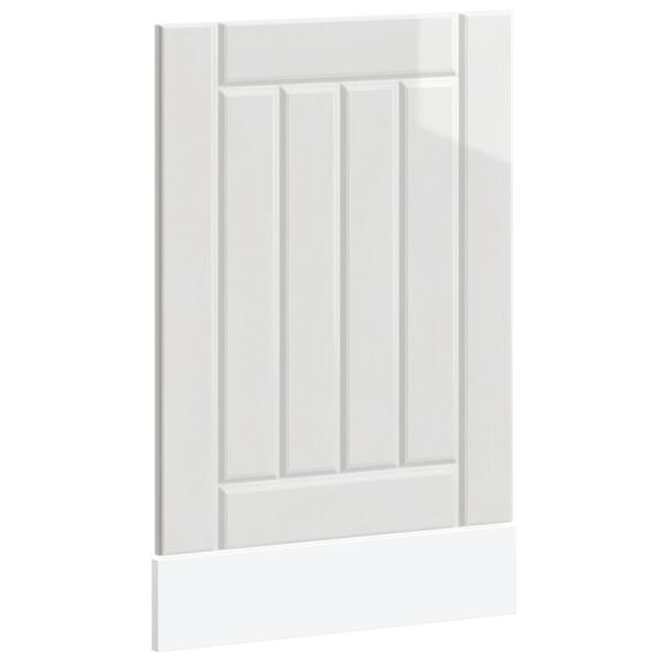 vidaXL Πίνακας πλυντηρίου πιάτων "Lucca" High Gloss White