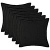 vidaXL &Kappa;ά&lambda;&upsilon;&mu;&mu;&alpha; &Mu;&alpha;&xi;&iota;&lambda;&alpha;&rho;&iota;&omicron;ύ 6 &tau;&mu;&chi;. HOUTEN &Mu;&alpha;ύ&rho;&omicron; 30 x 30 cm &Mu;&pi;&omicron;&upsilon;&kappa;&lambda;έ