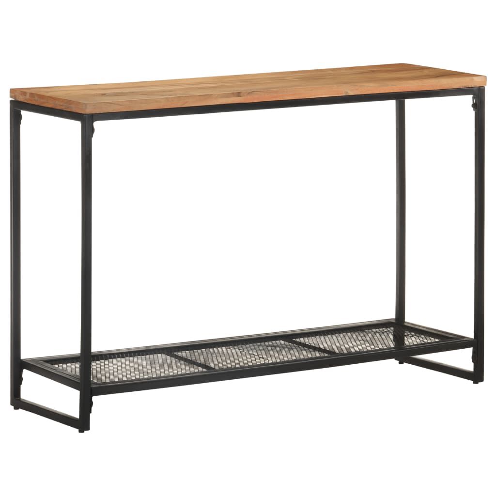 vidaXL Τραπέζι Κονσόλα 110 x 35 x 75 εκ. από Μασίφ Ξύλο Ακακίας