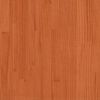 vidaXL Σκελετός Κρεβατιού Καφέ κεριού 150 x 200 cm Μασίφ ξύλο πεύκου