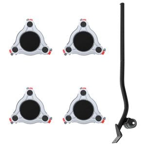 vidaXL &Rho;ό&lambda;&omicron;&iota; &Epsilon;&pi;ί&pi;&lambda;&omega;&nu; 4 &tau;&epsilon;&mu;. &mu;&epsilon; &Alpha;&nu;&upsilon;&psi;&omega;&tau;&iota;&kappa;ό 14,5x13,5x4 &epsilon;&kappa;. &Alpha;&tau;&sigma;ά&lambda;&iota; 400 &kappa;&iota;&lambda;ά