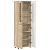 vidaXL Highboard &Delta;&rho;ύ&sigmaf; Sonoma 60 x 35 x 182 &epsilon;&kappa;. &Epsilon;&pi;&epsilon;&xi;&epsilon;&rho;&gamma;&alpha;&sigma;&mu;έ&nu;&omicron; &xi;ύ&lambda;&omicron;