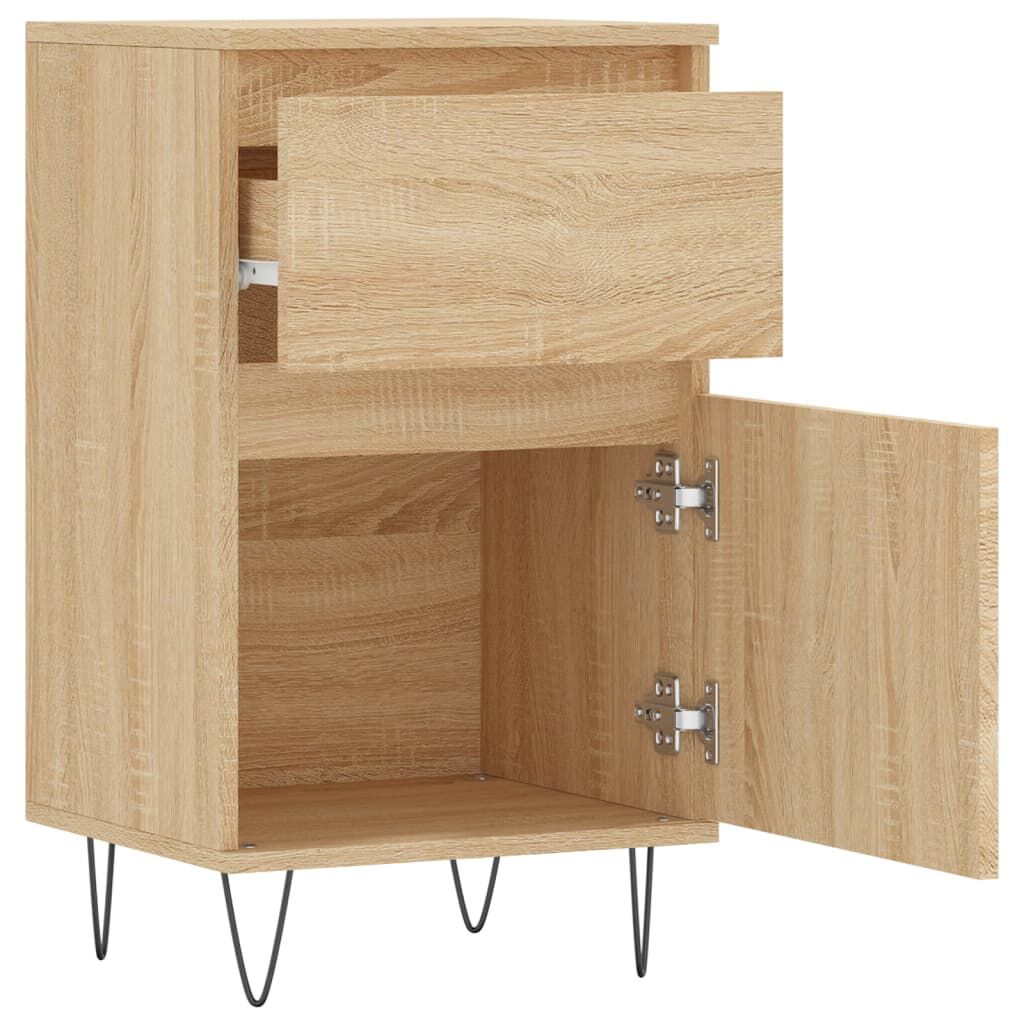 vidaXL Ντουλάπια 2 τεμ. Sonoma Δρυς 40x35x70 εκ. Επεξεργασμένο Ξύλο