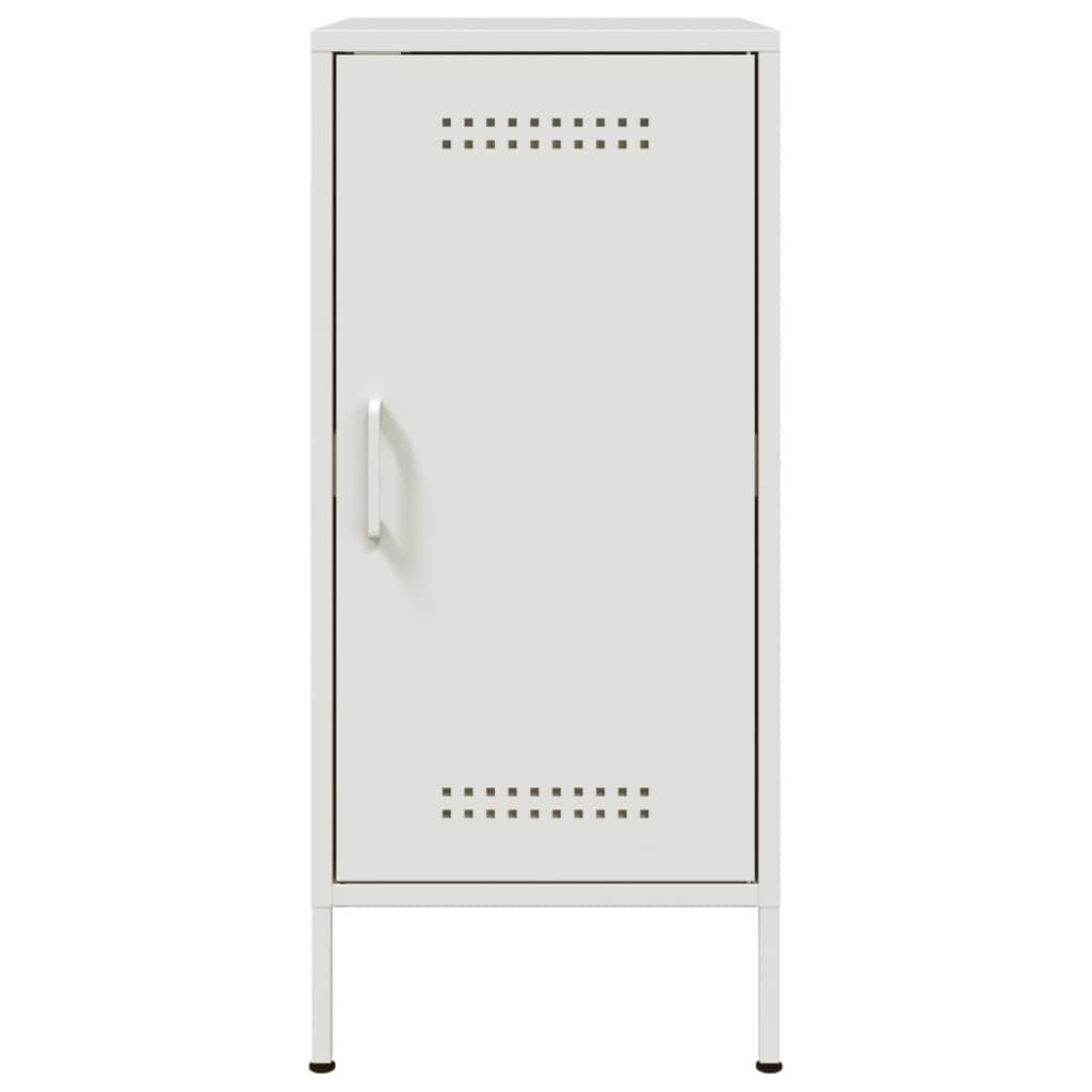 vidaXL Ντουλάπι Λευκό 36 x 39 x 79 εκ. από Χάλυβα