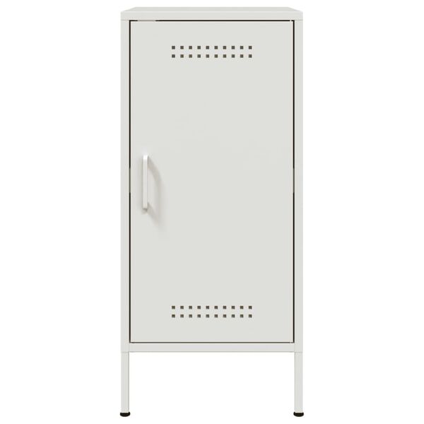 vidaXL Ντουλάπι Λευκό 36 x 39 x 79 εκ. από Χάλυβα