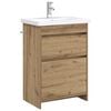 vidaXL &Sigma;&epsilon;&tau; &Epsilon;&pi;ί&pi;&lambda;&omega;&nu; &Mu;&pi;ά&nu;&iota;&omicron;&upsilon; Artisan &Delta;&rho;&upsilon;&sigmaf; 61 x 40 x 84,5 &epsilon;&kappa;