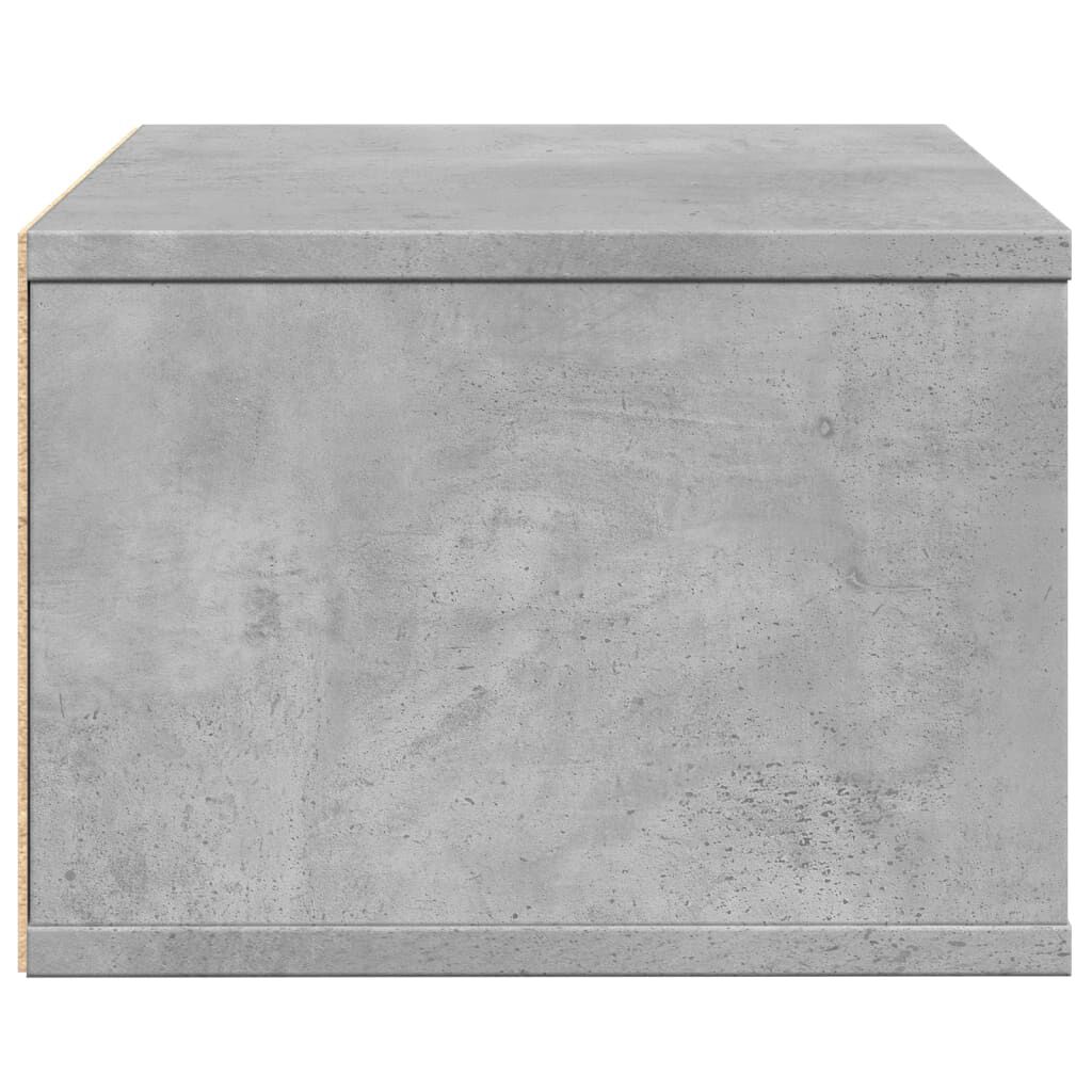 vidaXL Βάση Εκτυπωτή Γκρι Σκυρ. 40x32x22,5 εκ. από Επεξεργασμένο Ξύλο