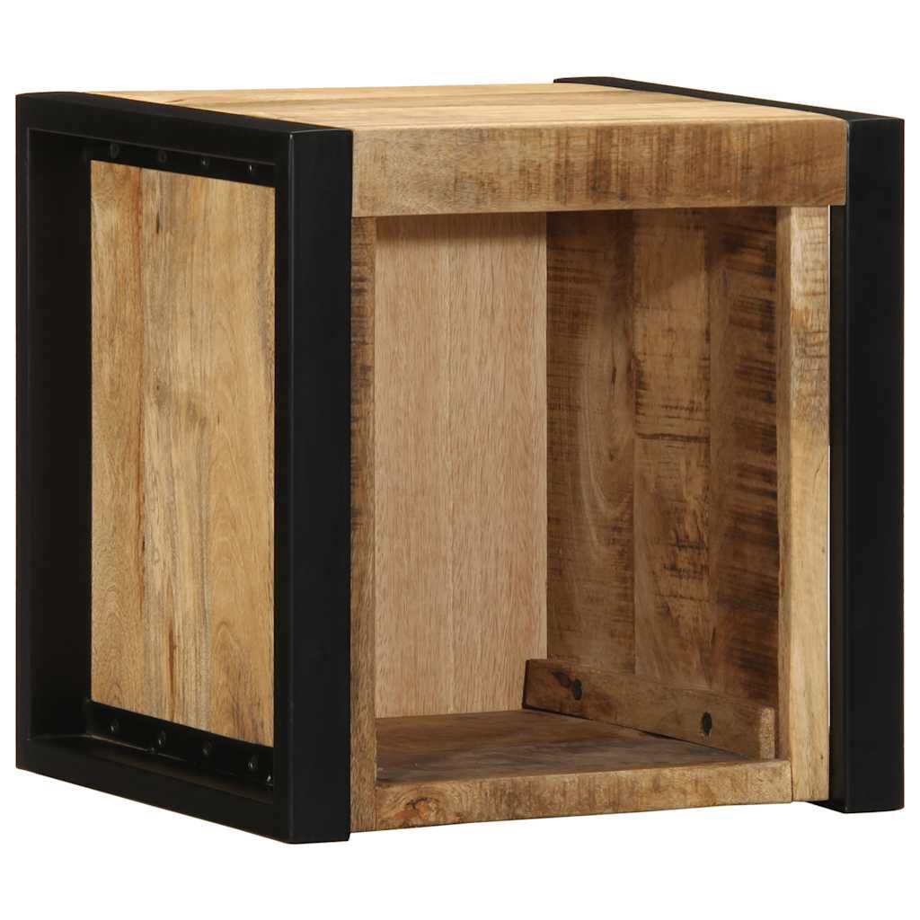 vidaXL Κομοδίνο 40x35x40 cm Στερεό ακατέργαστο ξύλο Mango