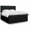 vidaXL &Kappa;&rho;&epsilon;&beta;ά&tau;&iota; Boxspring &mu;&epsilon; &Sigma;&tau;&rho;ώ&mu;&alpha; &Mu;&alpha;ύ&rho;&omicron; 200x200 &epsilon;&kappa;. &Upsilon;&phi;&alpha;&sigma;&mu;ά&tau;&iota;&nu;&omicron;