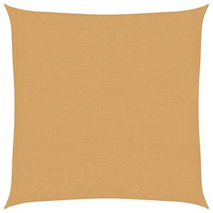 vidaXL Πανί Σκίασης Τετράγωνο Άμμου 3 x 3 μ. 160 γρ./μ² από HDPE