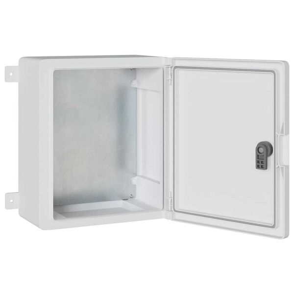 vidaXL Ντουλάπι Ελέγχου Γκρι 30 x 16.5 x 35 εκ. ΑΒΣ Πλαστικό