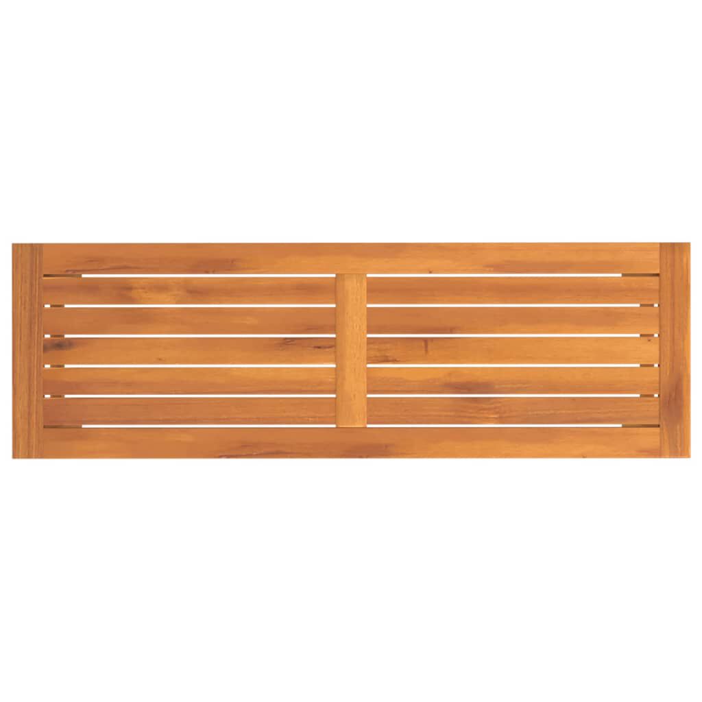 vidaXL Παγκάκι Κήπου 110x35x45 εκ. από Μασίφ Ξύλο Ακακίας