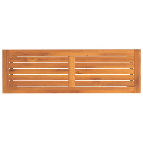 vidaXL Παγκάκι Κήπου 110x35x45 εκ. από Μασίφ Ξύλο Ακακίας