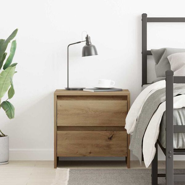 vidaXL &Kappa;&omicron;&mu;&omicron;&delta;ί&nu;&omicron; Artisan Oak 45 x 34 x 44,5 &epsilon;&kappa; &Epsilon;&pi;&epsilon;&xi;&epsilon;&rho;&gamma;&alpha;&sigma;&mu;έ&nu;&omicron; &xi;ύ&lambda;&omicron;