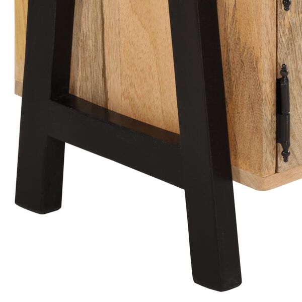 vidaXL Έπιπλο Τηλεόρασης 110 x 35 x 40 εκ. από Μασίφ Ξύλο Μάνγκο