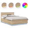 vidaXL &Sigma;&kappa;&epsilon;&lambda;&epsilon;&tau;ό&sigmaf; &Kappa;&rho;&epsilon;&beta;&alpha;&tau;&iota;&omicron;ύ &Delta;&rho;ύ&sigmaf; Sonoma 150 x 200 cm &Epsilon;&pi;&epsilon;&xi;&epsilon;&rho;&gamma;&alpha;&sigma;&mu;έ&nu;&omicron; &Xi;ύ&lambda;&omicron;