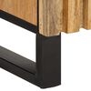 vidaXL Ντουλάπι 90x34x75 εκ. από Μασίφ Ακατέργαστο Ξύλο Μάνγκο
