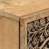 vidaXL Βοηθητικό Ντουλάπι 40 x 33 x 110 εκ. από Μασίφ Ξύλο Μάνγκο