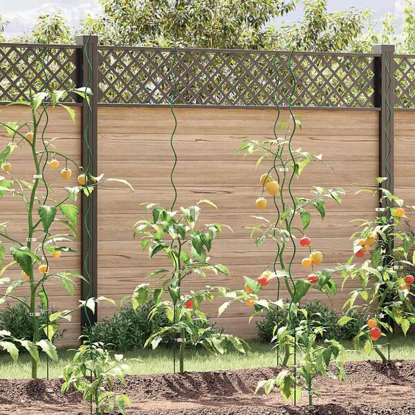 vidaXL &Sigma;&tau;ή&rho;&iota;&xi;&eta; &phi;&upsilon;&tau;&omicron;ύ 50 pcs &Pi;&rho;ά&sigma;&iota;&nu;&omicron; 110 x 0.6 x 0.6 &epsilon;&kappa; &Alpha;&tau;&sigma;ά&lambda;&iota;