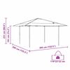 vidaXL Σκηνή Canopy Pop-up Πράσινο 400 x 400 cm ύφασμα