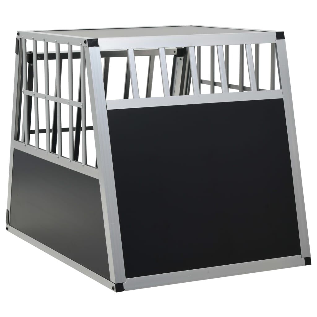 vidaXL Κλουβί Σκύλου με Μονή Πόρτα 65 x 91 x 69,5 εκ.